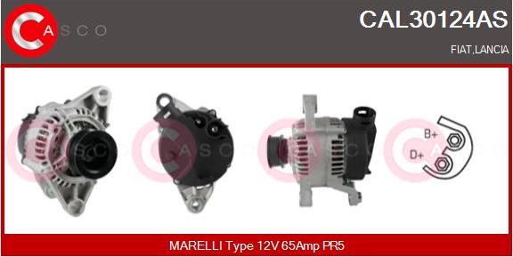 Casco CAL30124AS - Alternatore autozon.pro