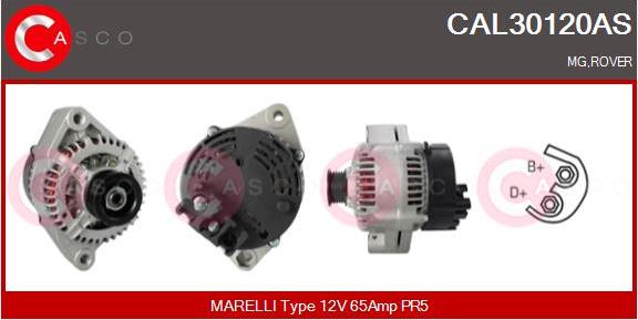 Casco CAL30120AS - Alternatore autozon.pro