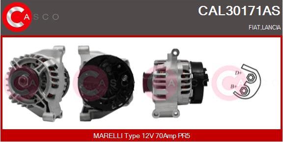 Casco CAL30171AS - Alternatore autozon.pro