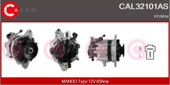 Casco CAL32101AS - Alternatore autozon.pro