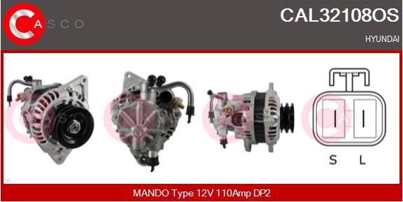 Casco CAL32108OS - Alternatore autozon.pro