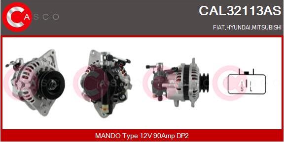 Casco CAL32113AS - Alternatore autozon.pro