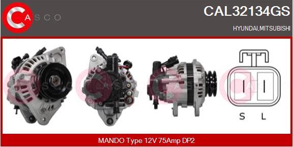 Casco CAL32134GS - Alternatore autozon.pro