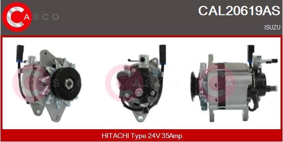 Casco CAL20619AS - Alternatore autozon.pro