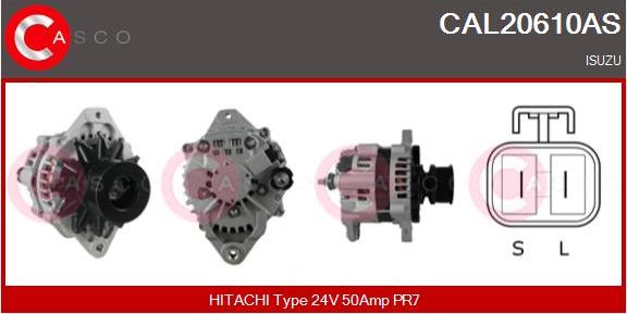 Casco CAL20610AS - Alternatore autozon.pro