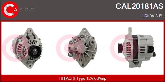 Casco CAL20181AS - Alternatore autozon.pro