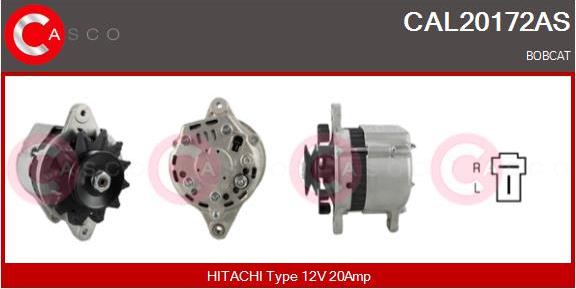 Casco CAL20172AS - Alternatore autozon.pro