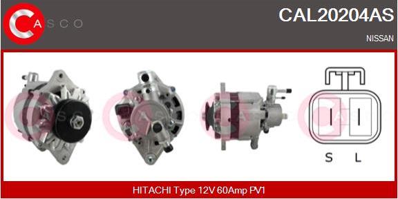 Casco CAL20204AS - Alternatore autozon.pro