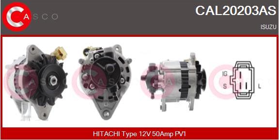 Casco CAL20203AS - Alternatore autozon.pro