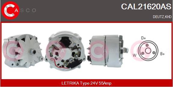 Casco CAL21620AS - Alternatore autozon.pro