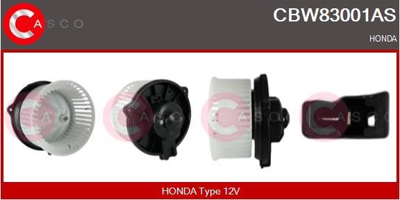 Casco CBW83001AS - Ventilatore abitacolo autozon.pro