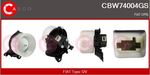 Casco CBW74004GS - Ventilatore abitacolo autozon.pro