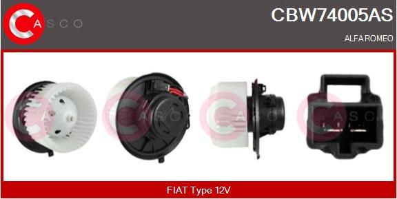 Casco CBW74005AS - Ventilatore abitacolo autozon.pro