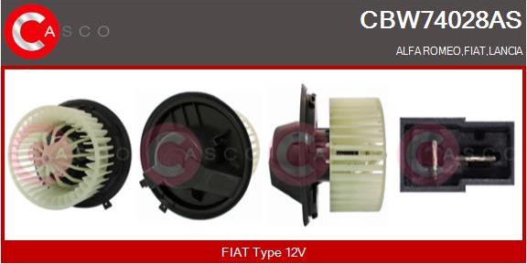 Casco CBW74028AS - Ventilatore abitacolo autozon.pro