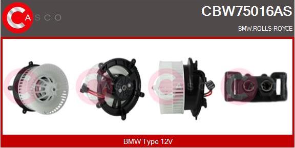 Casco CBW75016AS - Ventilatore abitacolo autozon.pro