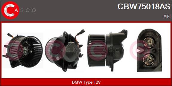 Casco CBW75018AS - Ventilatore abitacolo autozon.pro