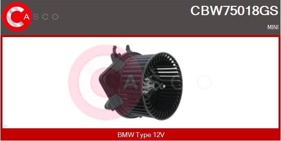 Casco CBW75018GS - Ventilatore abitacolo autozon.pro