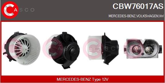 Casco CBW76017AS - Ventilatore abitacolo autozon.pro