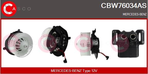 Casco CBW76034AS - Ventilatore abitacolo autozon.pro