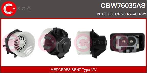 Casco CBW76035AS - Ventilatore abitacolo autozon.pro