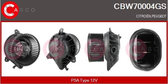 Casco CBW70004GS - Ventilatore abitacolo autozon.pro