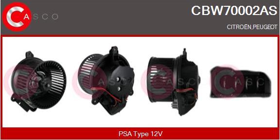 Casco CBW70002AS - Ventilatore abitacolo autozon.pro