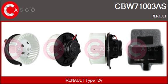 Casco CBW71003AS - Ventilatore abitacolo autozon.pro