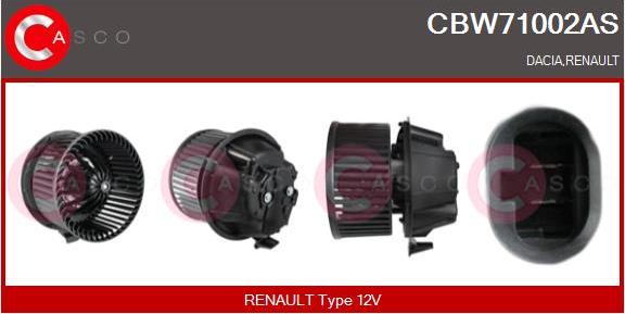 Casco CBW71002AS - Ventilatore abitacolo autozon.pro