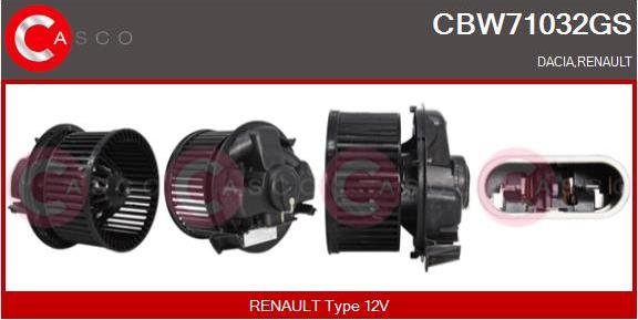 Casco CBW71032GS - Ventilatore abitacolo autozon.pro