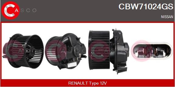 Casco CBW71024GS - Ventilatore abitacolo autozon.pro