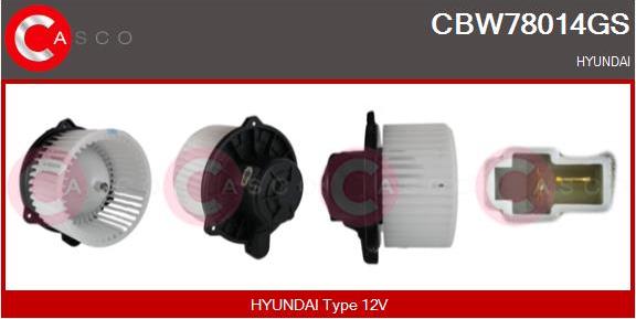 Casco CBW78014GS - Ventilatore abitacolo autozon.pro