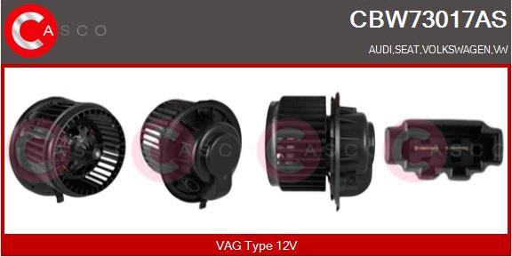 Casco CBW73017AS - Ventilatore abitacolo autozon.pro