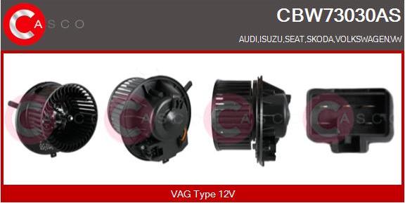 Casco CBW73030AS - Ventilatore abitacolo autozon.pro