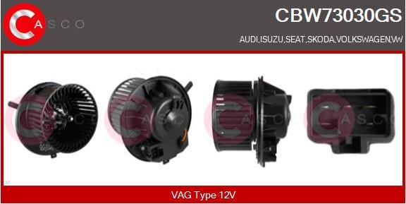 Casco CBW73030GS - Ventilatore abitacolo autozon.pro