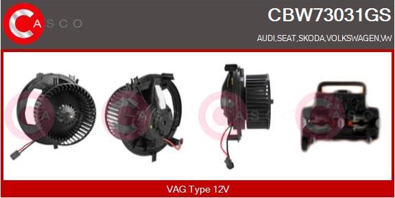 Casco CBW73031GS - Ventilatore abitacolo autozon.pro