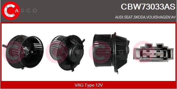 Casco CBW73033AS - Ventilatore abitacolo autozon.pro