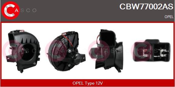 Casco CBW77002AS - Ventilatore abitacolo autozon.pro