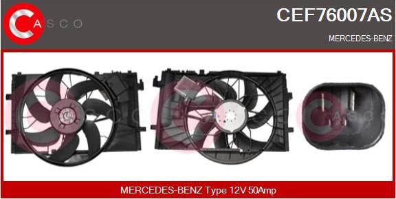 Casco CEF76007AS - Elettromotore, Ventola radiatore autozon.pro