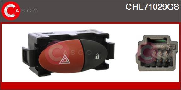 Casco CHL71029GS - Interruttore, Lampeggiatore d'emergenza autozon.pro