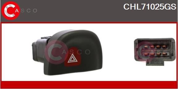 Casco CHL71025GS - Interruttore, Lampeggiatore d'emergenza autozon.pro