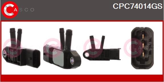 Casco CPC74014GS - Convertitore pressione, Controllo gas scarico autozon.pro