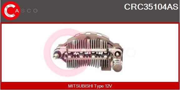 Casco CRC35104AS - Raddrizzatore, Alternatore autozon.pro