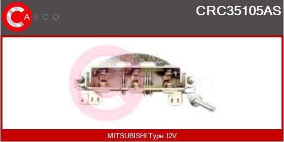 Casco CRC35105AS - Raddrizzatore, Alternatore autozon.pro