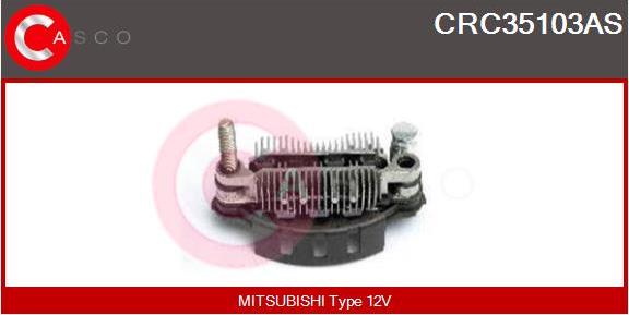 Casco CRC35103AS - Raddrizzatore, Alternatore autozon.pro