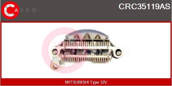 Casco CRC35119AS - Raddrizzatore, Alternatore autozon.pro