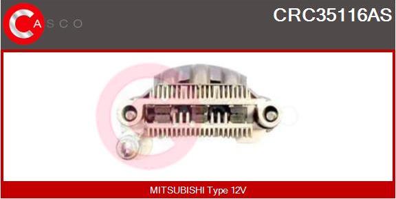 Casco CRC35116AS - Raddrizzatore, Alternatore autozon.pro