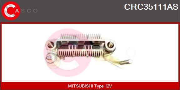 Casco CRC35111AS - Raddrizzatore, Alternatore autozon.pro