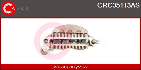 Casco CRC35113AS - Raddrizzatore, Alternatore autozon.pro