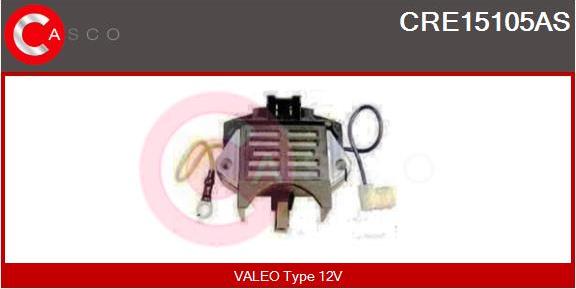 Casco CRE15105AS - Regolatore alternatore autozon.pro