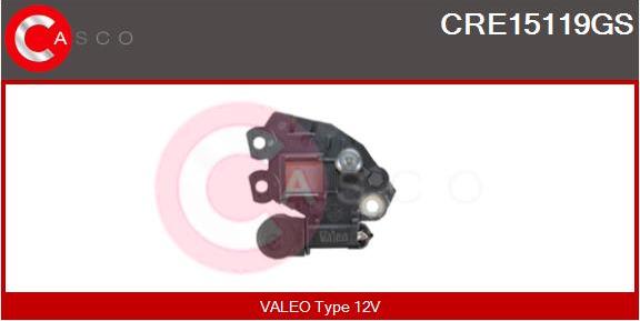 Casco CRE15119GS - Regolatore alternatore autozon.pro